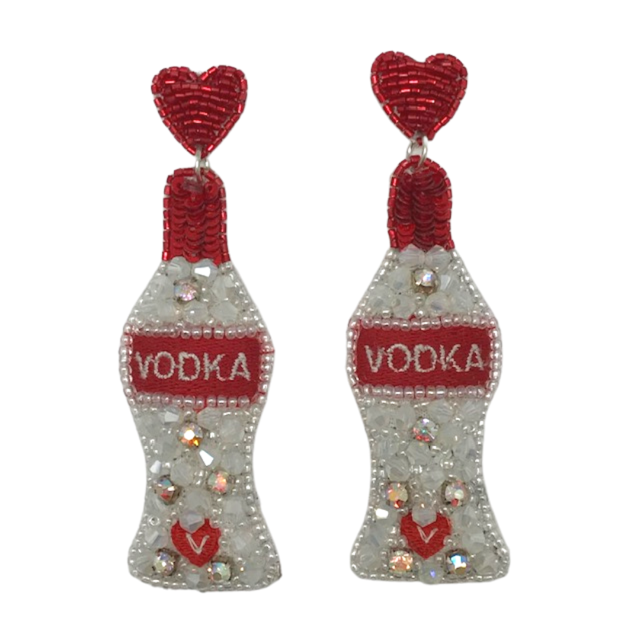 Heart + Vodka Earrings